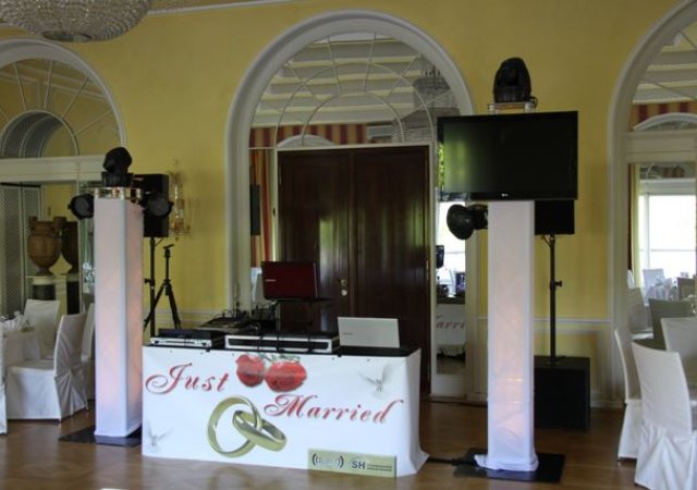 DJ Set Optik Hochzeit