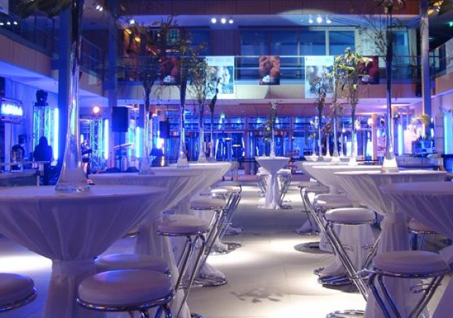 Eröffnungsfeier Empfang - Ausleuchtung