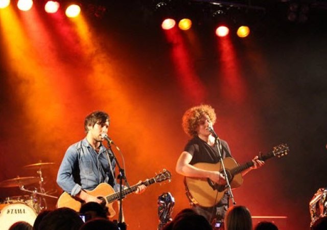 Max Giesinger und Michael Schulte Steinmauern 2013