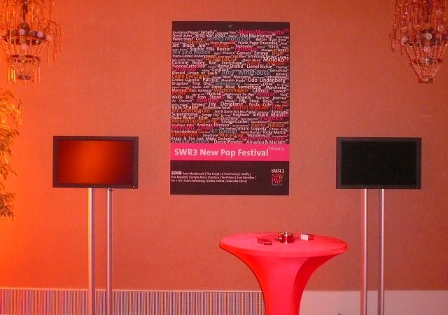 New Pop Festival Baden-Baden Ramazotti - SWR TV Präsentation - Mercedes-Benz